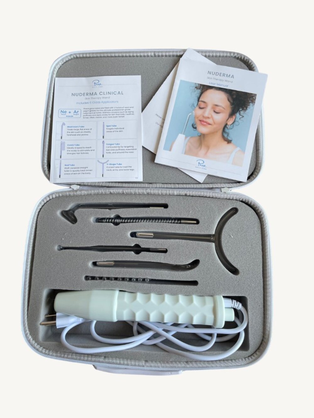 Pure NuDerma Clinical Skin Therapy Wand 6 Applicators